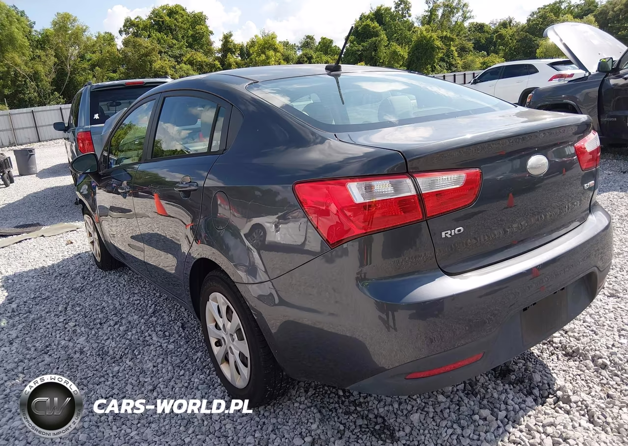2014 Kia Rio Ex VIN:KNADN4A34E6334343 - 3