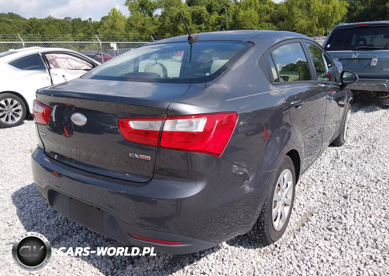2014 Kia Rio Ex VIN:KNADN4A34E6334343 - 4