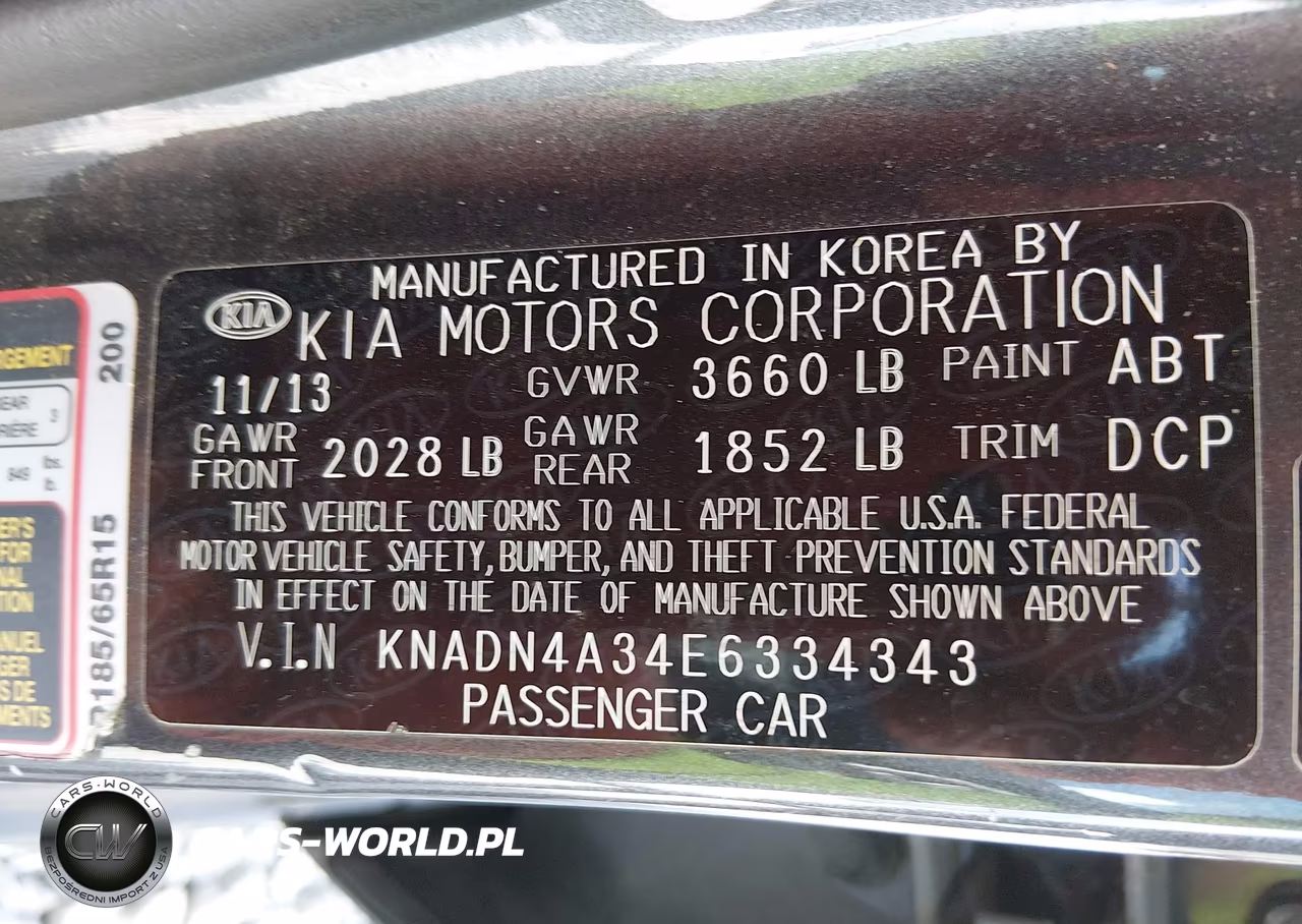 2014 Kia Rio Ex VIN:KNADN4A34E6334343 - 9