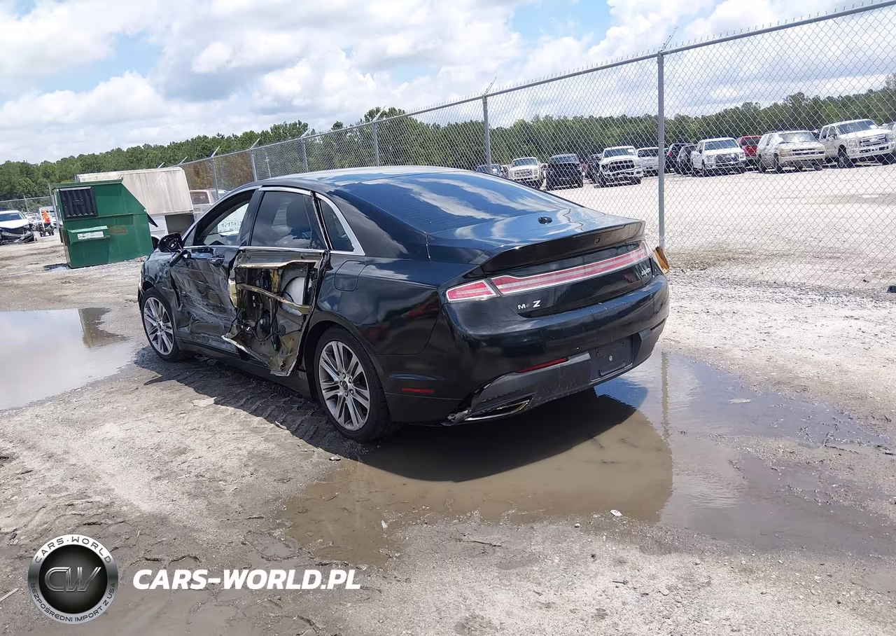 2014 Lincoln Mkz VIN:3LN6L2J94ER830784 - 3
