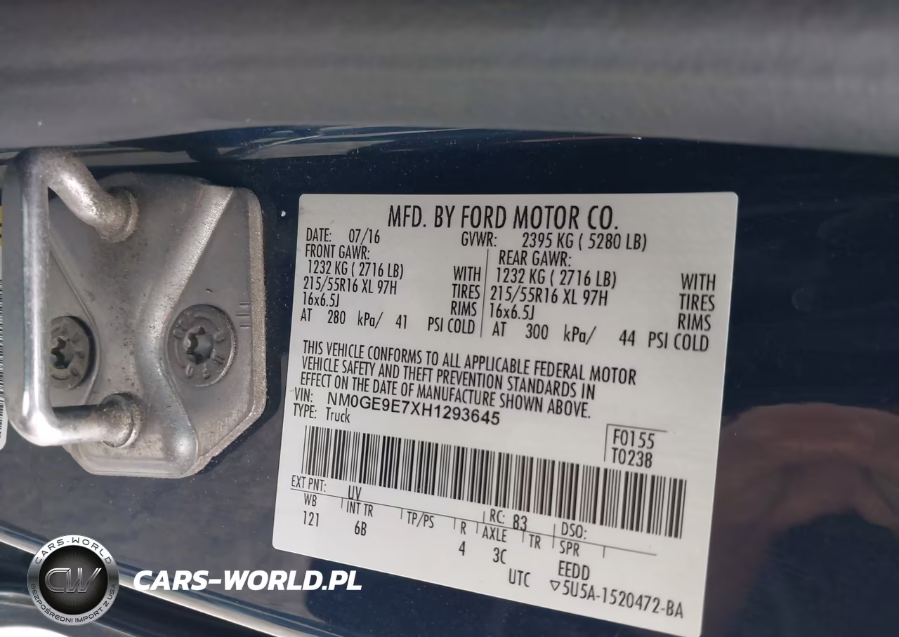 2017 Ford Transit Connect Xl VIN:NM0GE9E7XH1293645 - 9