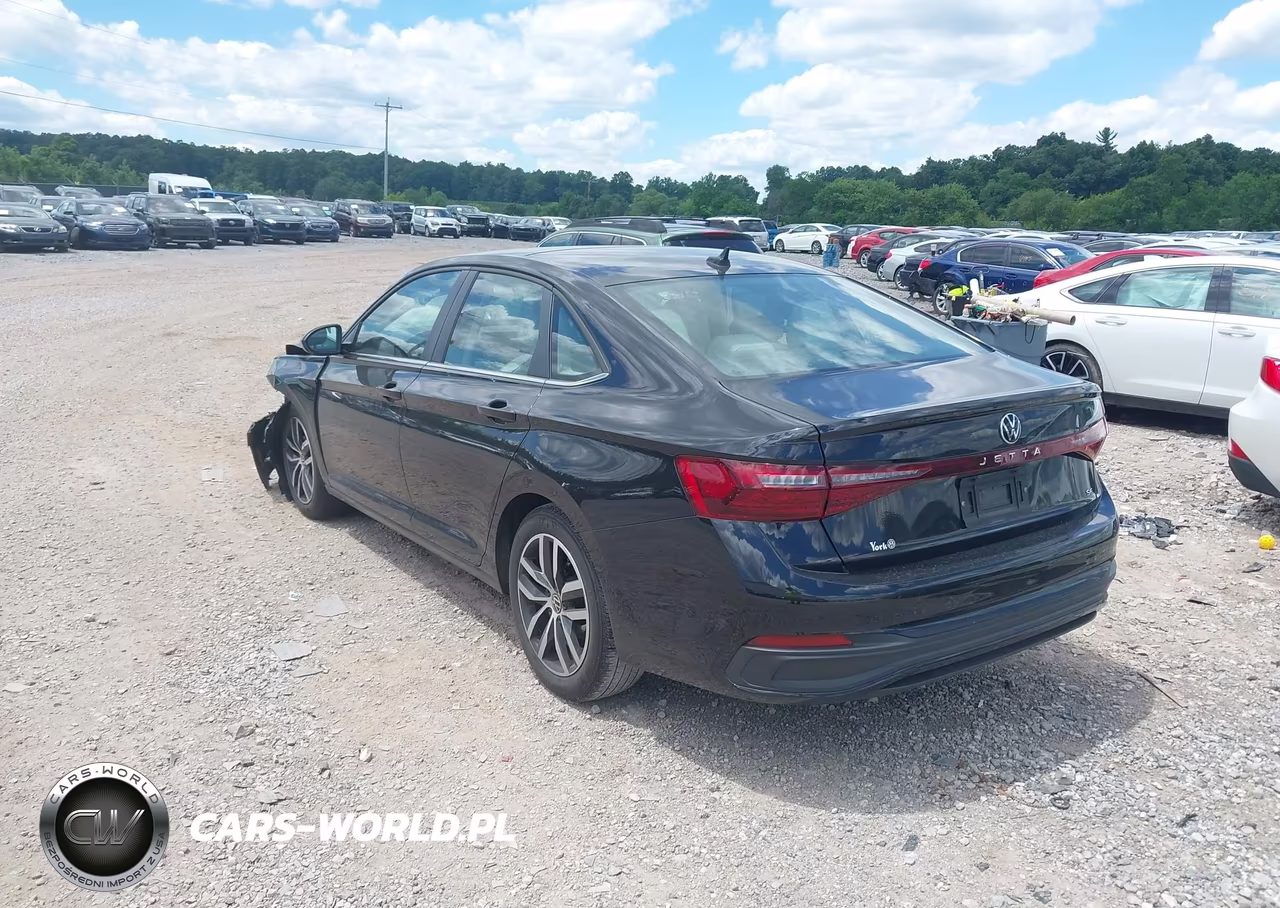 2025 Volkswagen Jetta 1.5T Se VIN:3VW7X7BU9SM004192 - 3