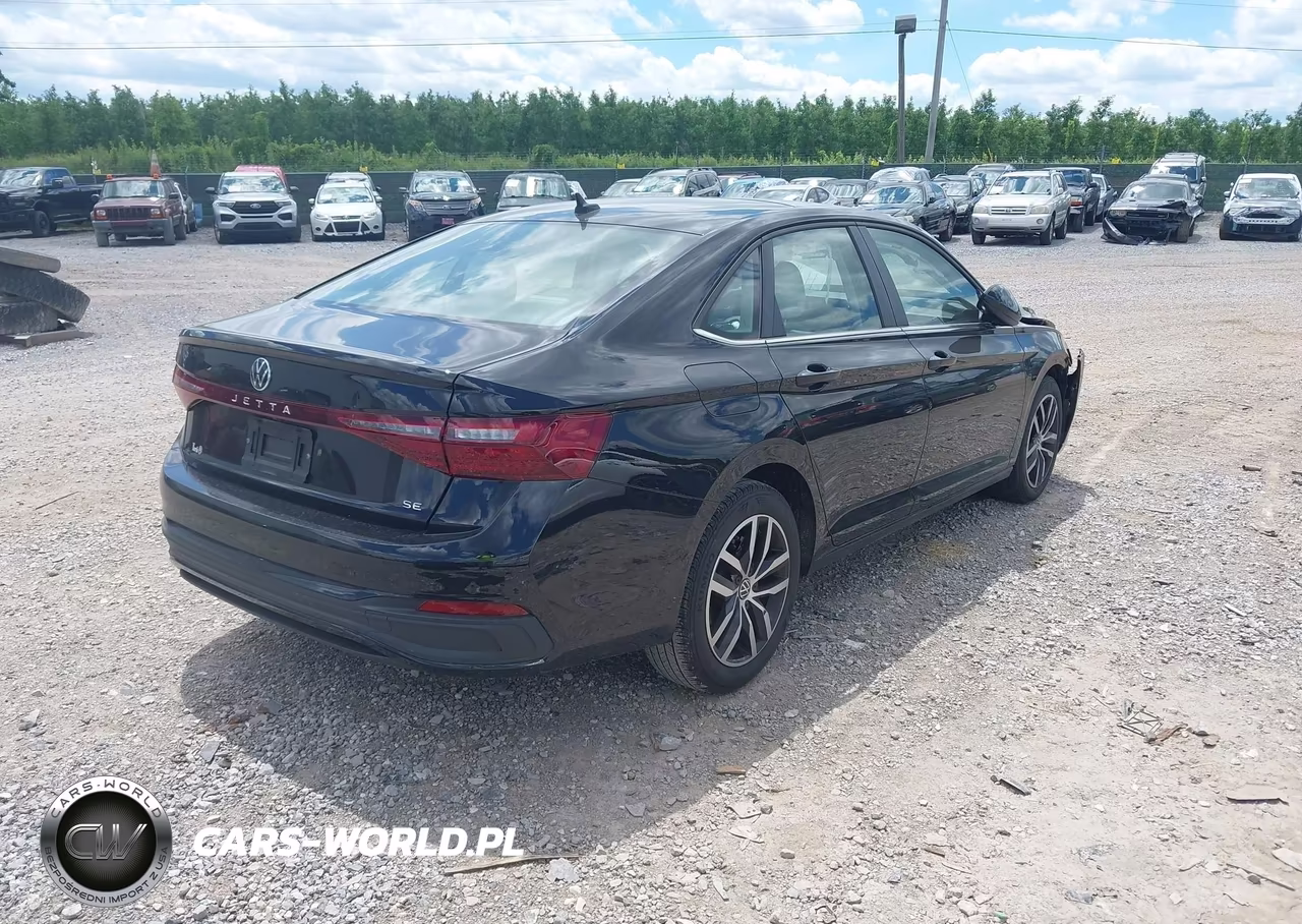 2025 Volkswagen Jetta 1.5T Se VIN:3VW7X7BU9SM004192 - 4