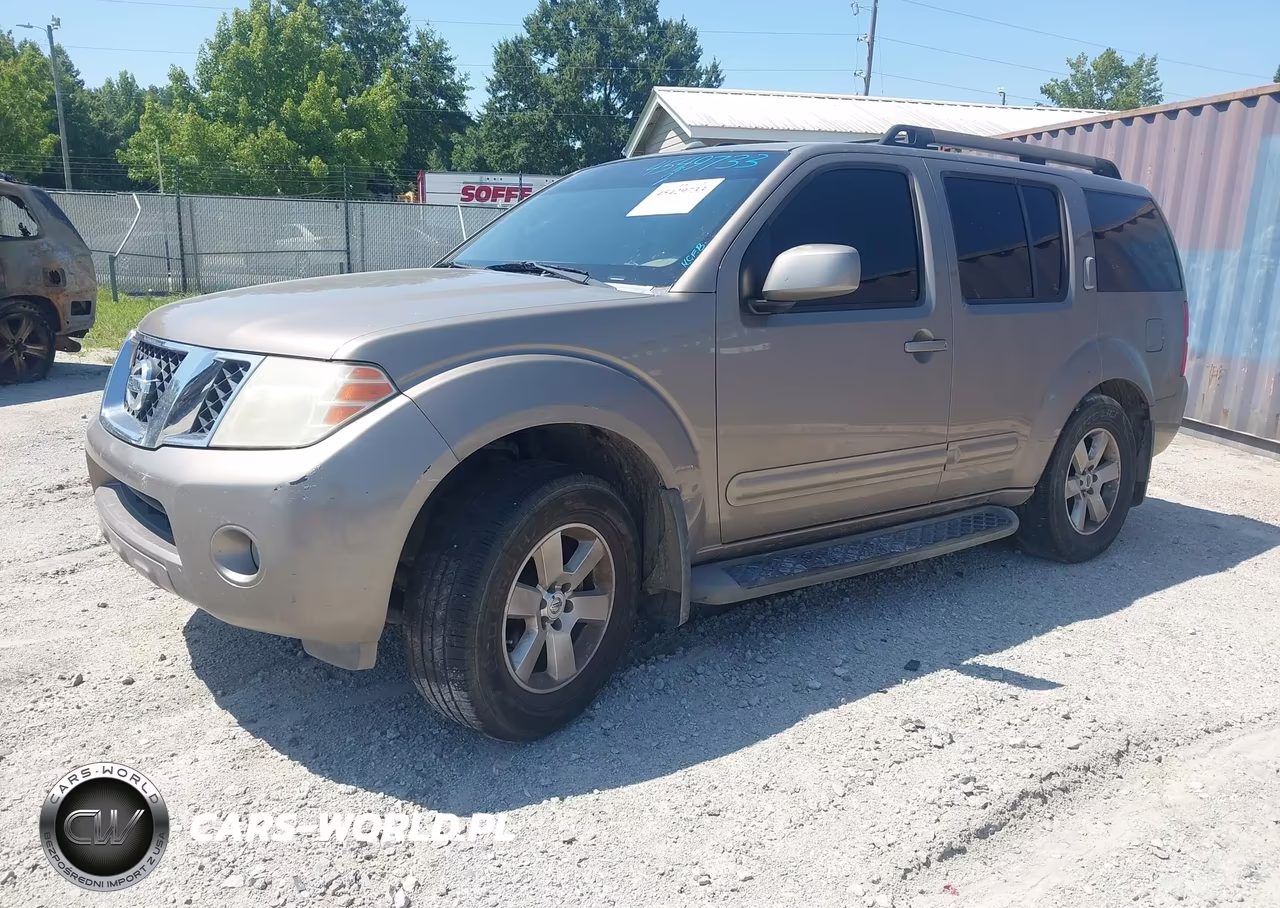 2008 Nissan Pathfinder Se VIN:5N1AR18U68C637925 - 2