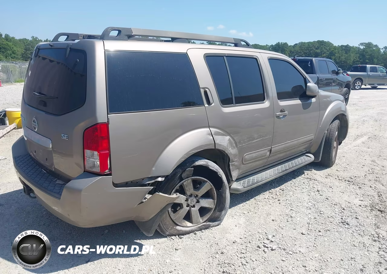 2008 Nissan Pathfinder Se VIN:5N1AR18U68C637925 - 4