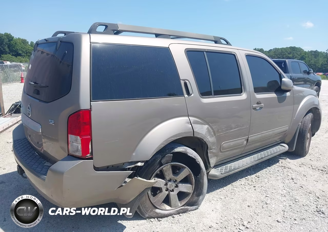 2008 Nissan Pathfinder Se VIN:5N1AR18U68C637925 - 6