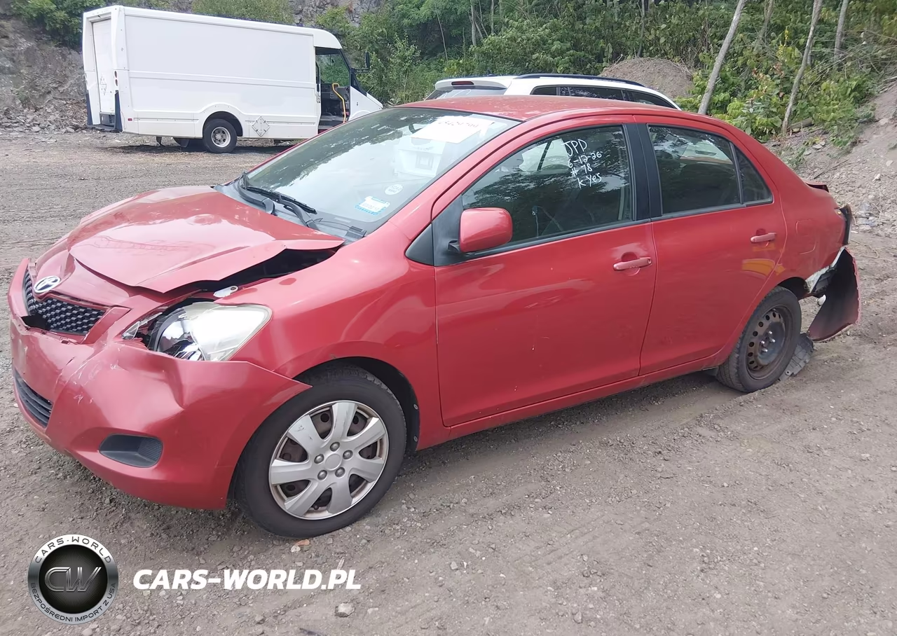 2010 Toyota Yaris VIN:JTDBT4K30A1361920 - 2