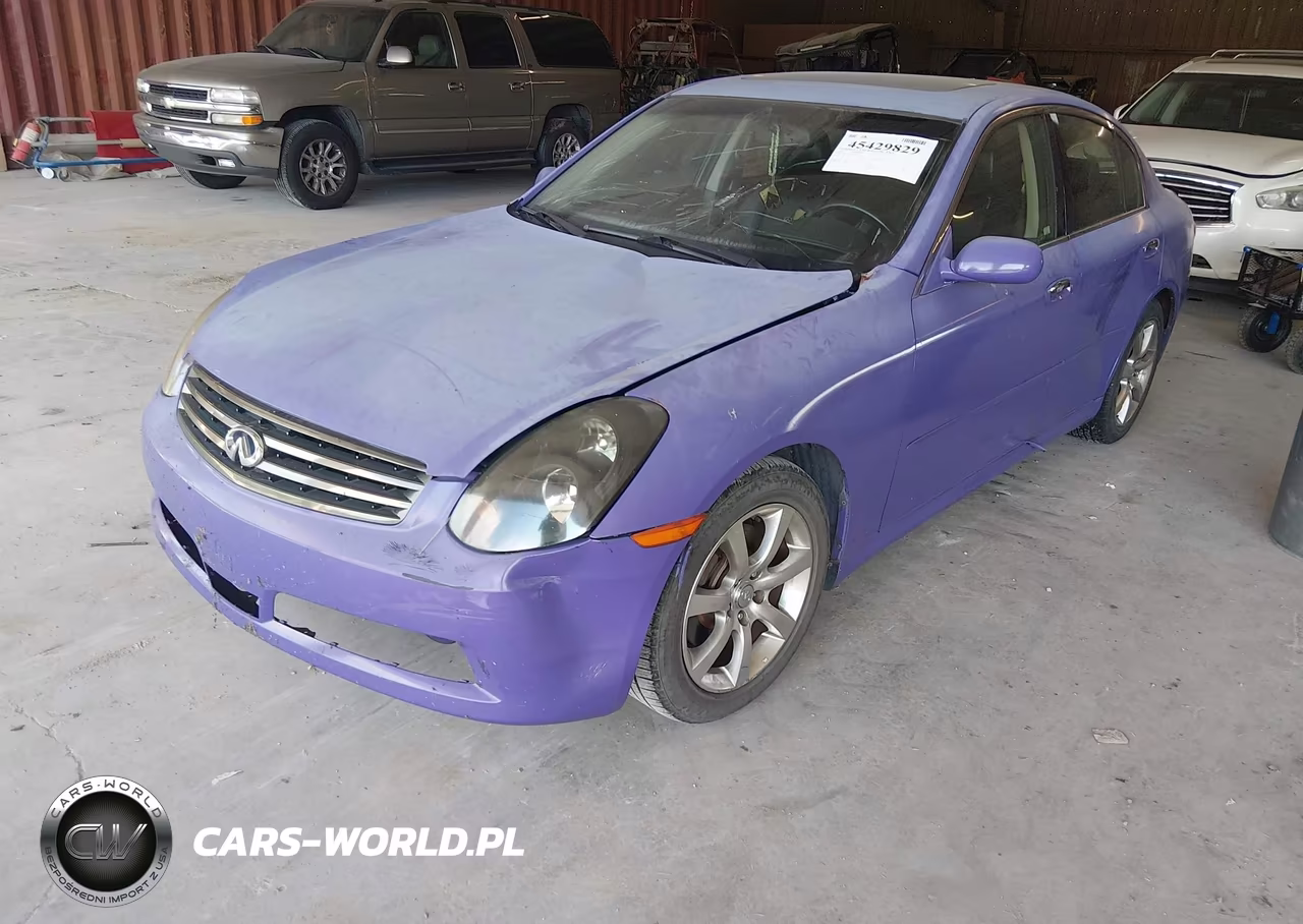 2005 Infiniti G35 VIN:JNKCV51E65M207819 - 2
