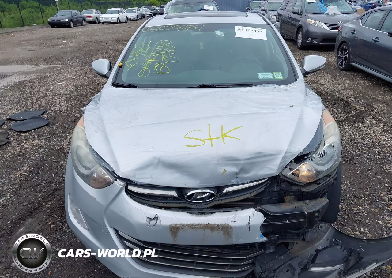 2013 Hyundai Elantra Limited VIN:5NPDH4AE4DH253861 - 12