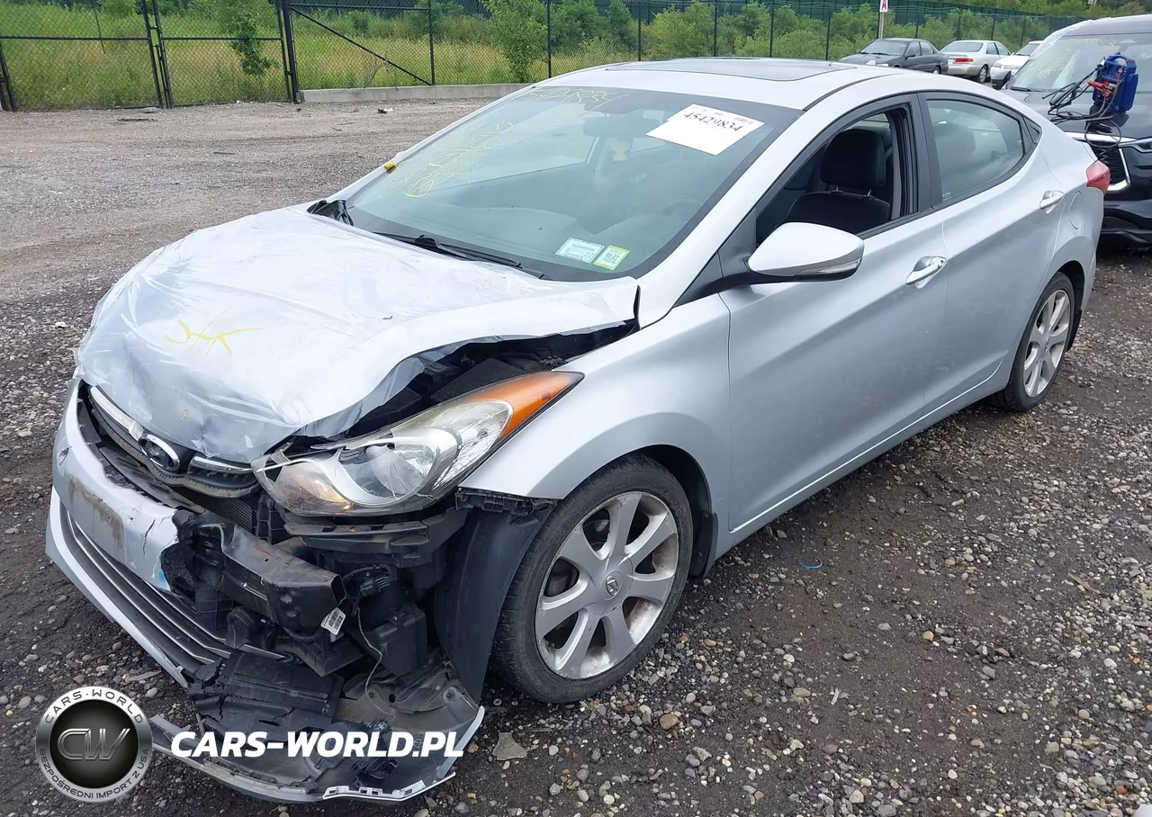 2013 Hyundai Elantra Limited VIN:5NPDH4AE4DH253861 - 2