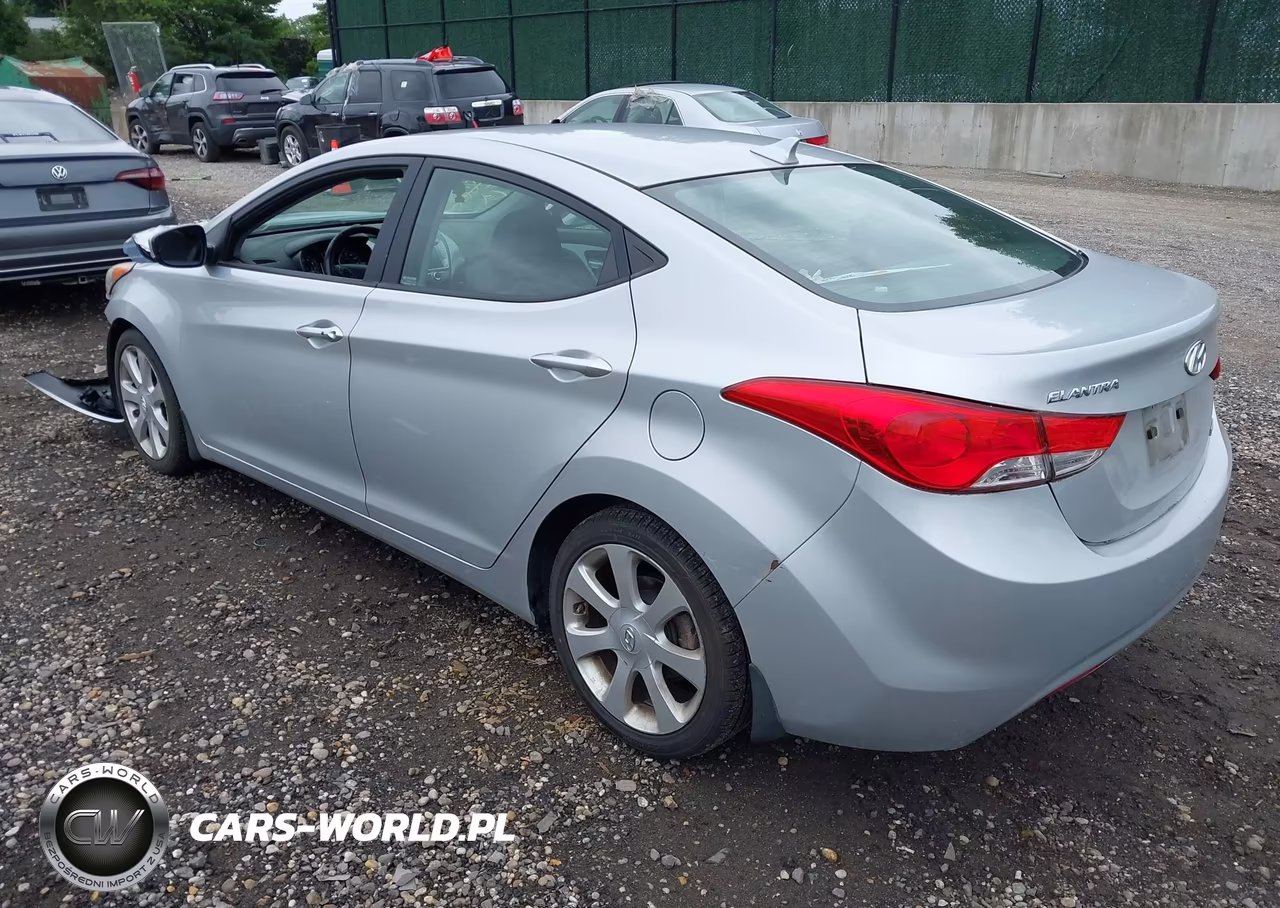 2013 Hyundai Elantra Limited VIN:5NPDH4AE4DH253861 - 3