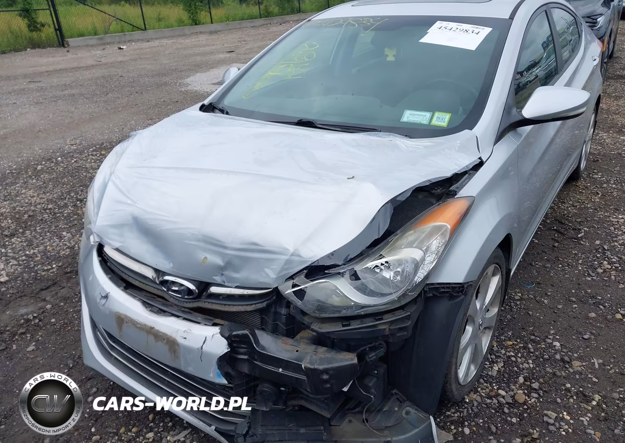 2013 Hyundai Elantra Limited VIN:5NPDH4AE4DH253861 - 6