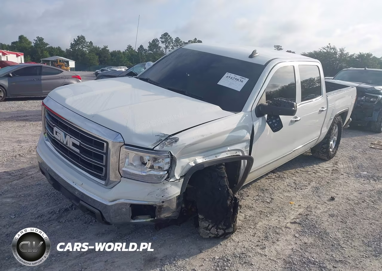 2015 GMC Sierra 1500 Slt VIN:3GTU2VEC4FG346388 - 2