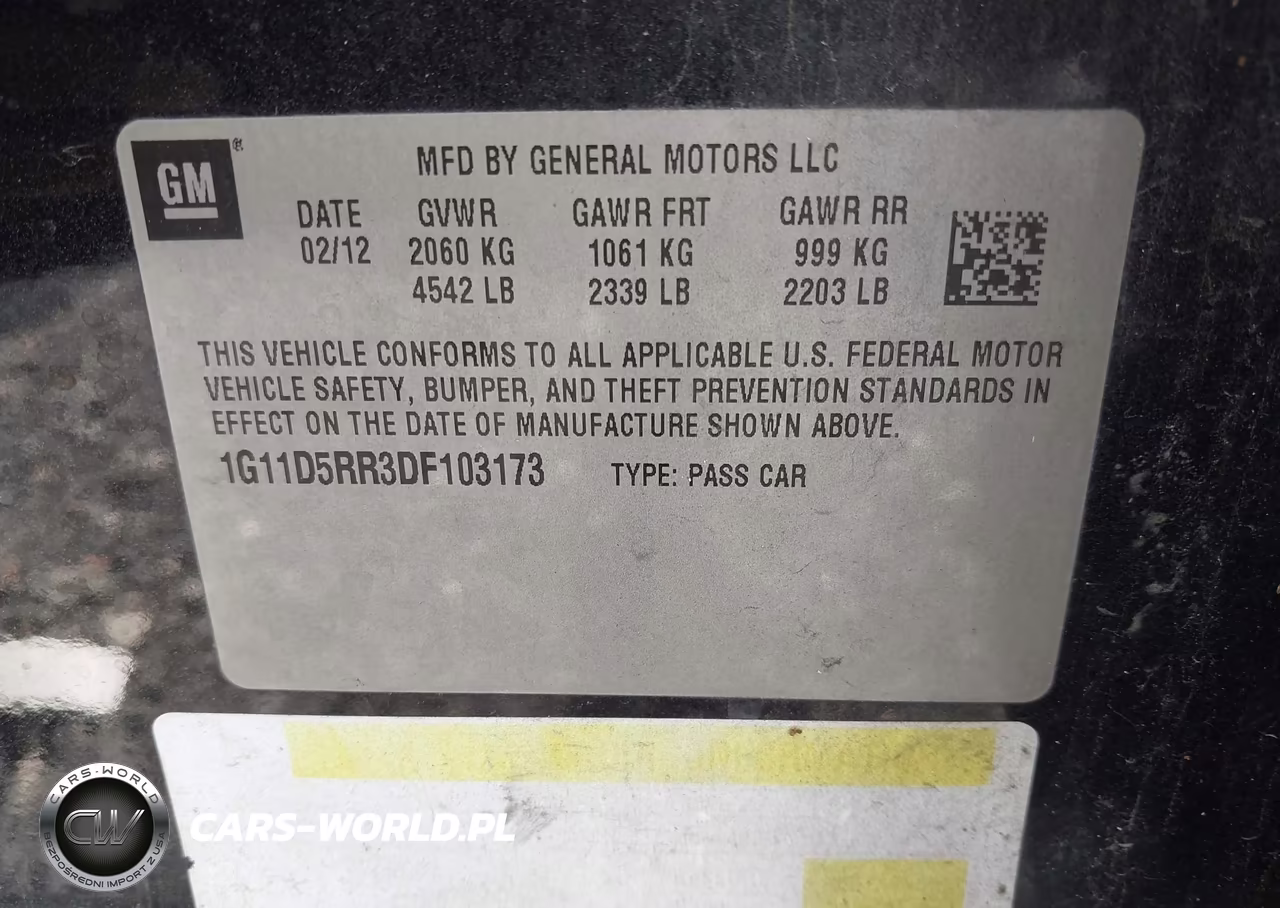 2013 Chevrolet Malibu Eco VIN:1G11D5RR3DF103173 - 9