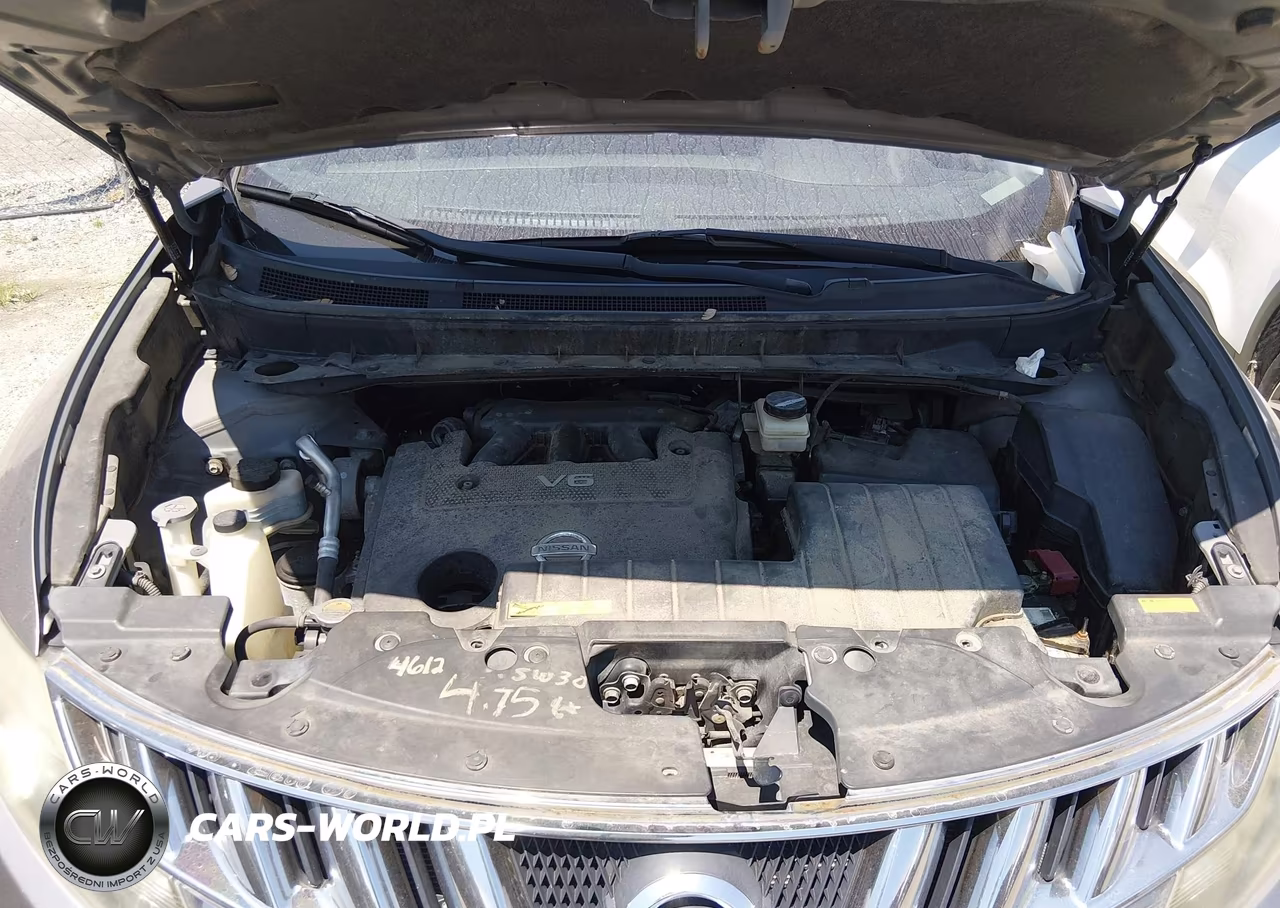 2009 Nissan Murano Sl VIN:JN8AZ18W79W125200 - 10