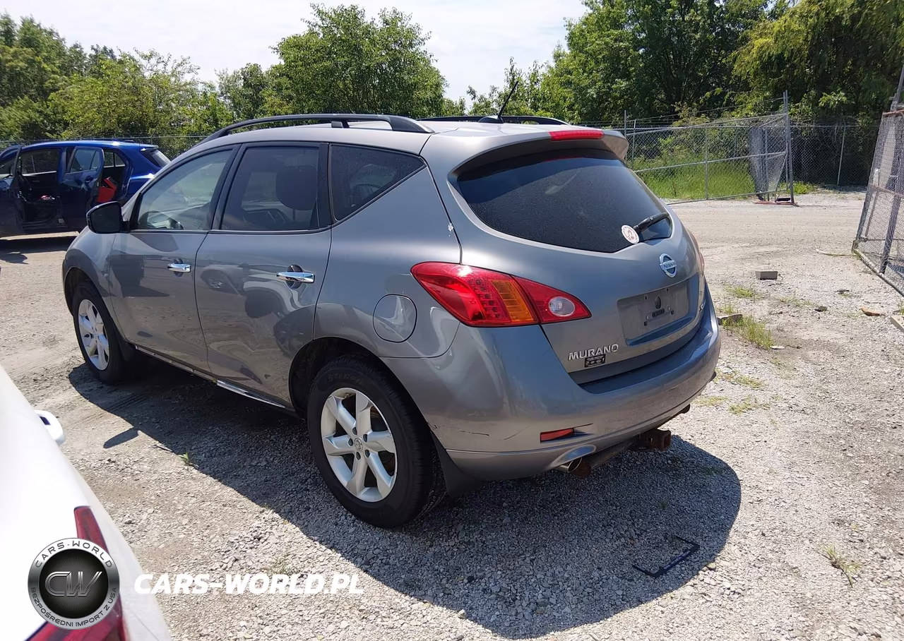 2009 Nissan Murano Sl VIN:JN8AZ18W79W125200 - 3