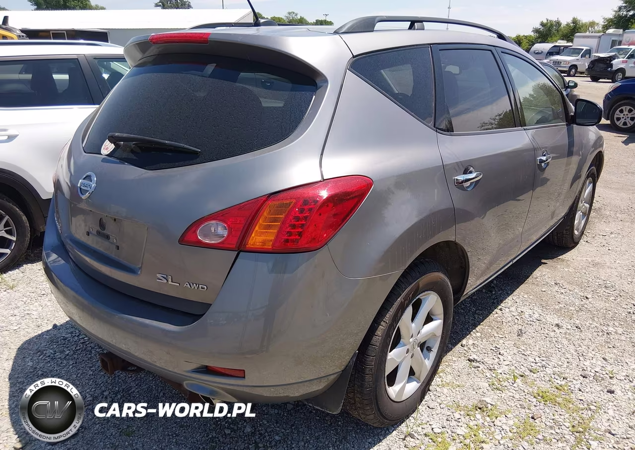 2009 Nissan Murano Sl VIN:JN8AZ18W79W125200 - 4