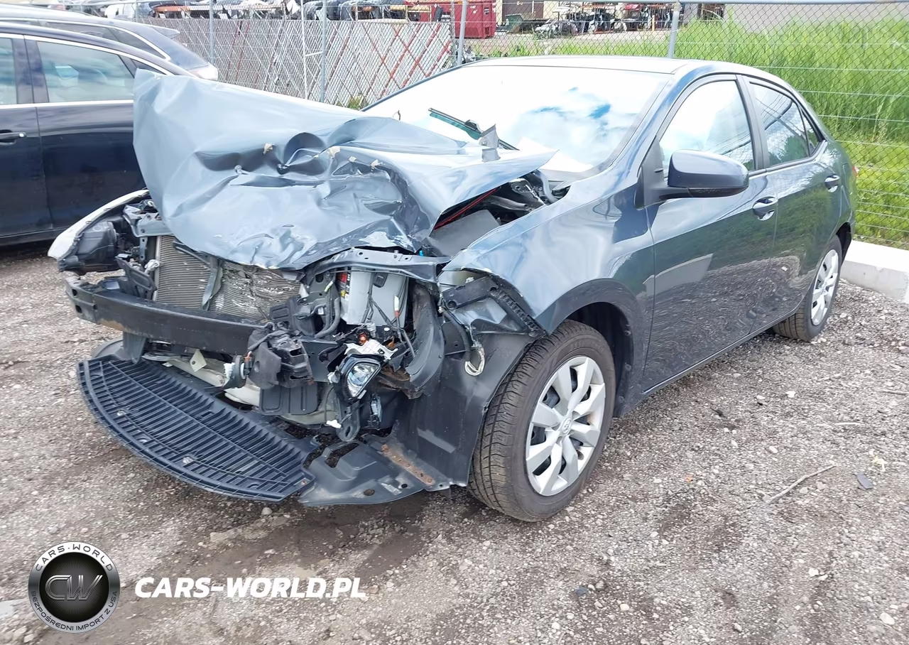 2015 Toyota Corolla Le VIN:2T1BURHE0FC374267 - 2
