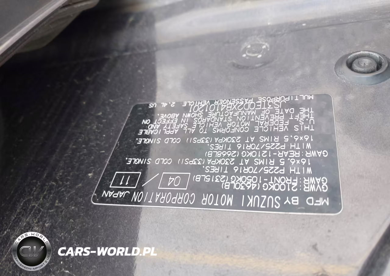 2011 Suzuki Grand Vitara Premium VIN:JS3TE0D2XB4101201 - 9
