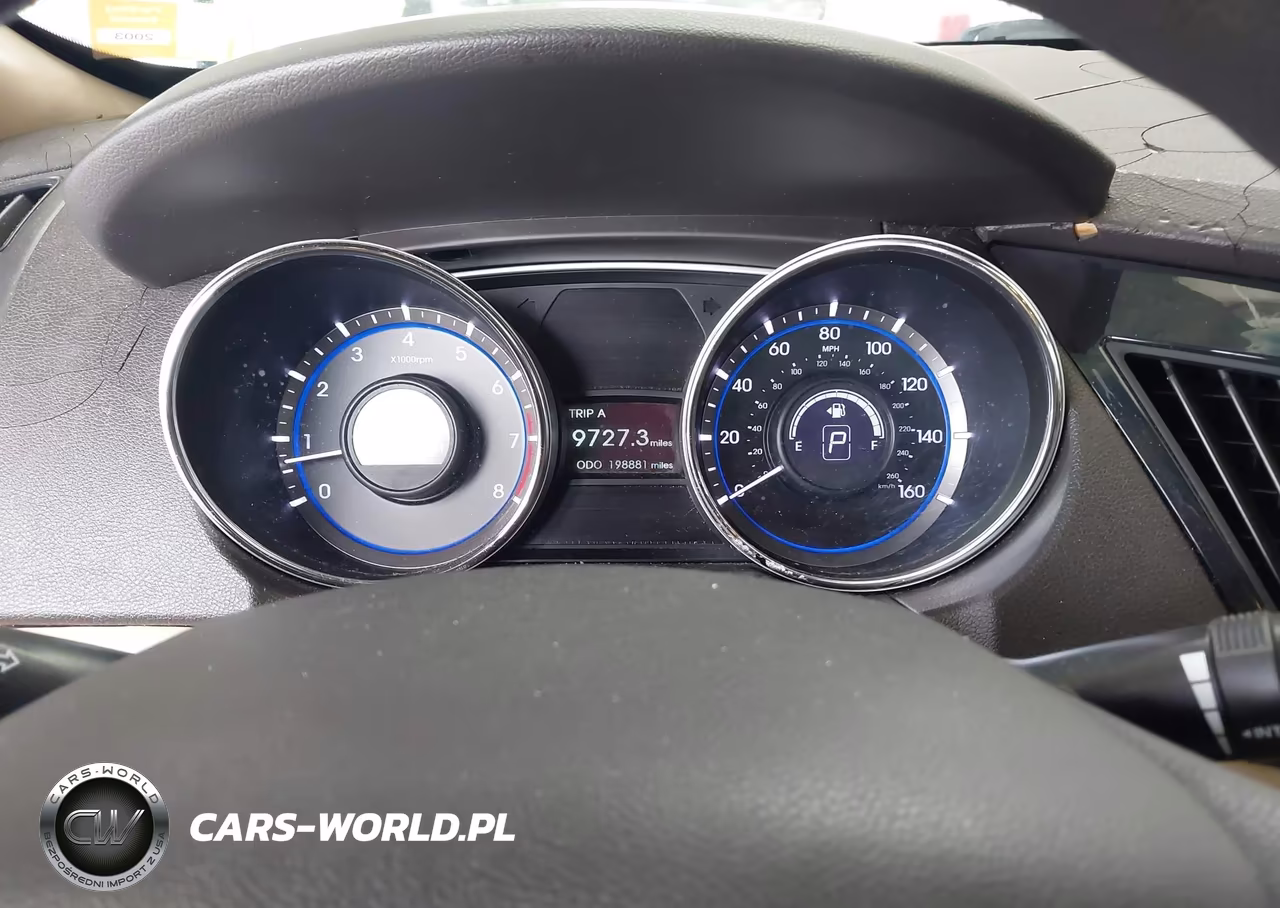 2013 Hyundai Sonata Gls VIN:5NPEB4AC4DH540718 - 7