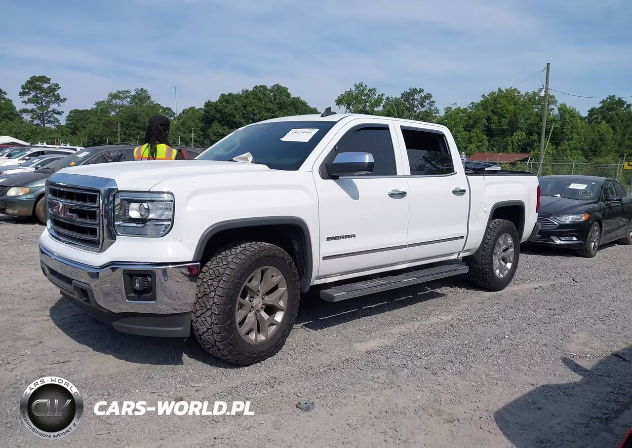 2015 GMC Sierra 1500 Slt VIN:3GTP1VEC7FG518011 - 2