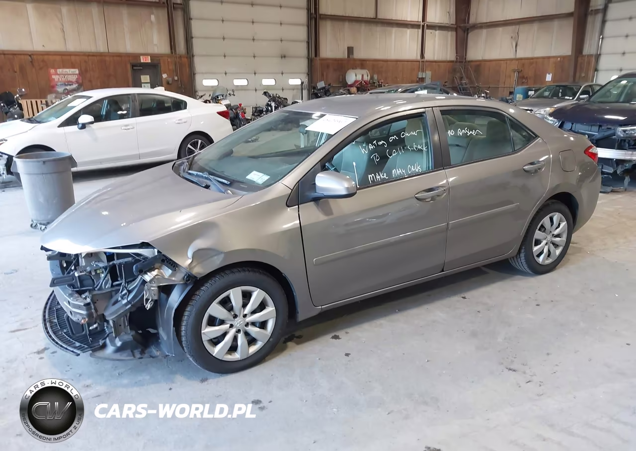 2016 Toyota Corolla Le VIN:2T1BURHE4GC572013 - 2