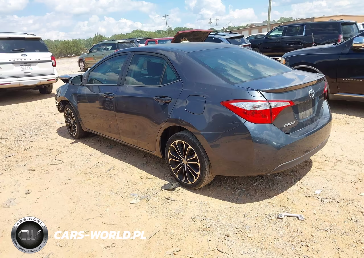 2015 Toyota Corolla S Plus VIN:5YFBURHE9FP324676 - 3