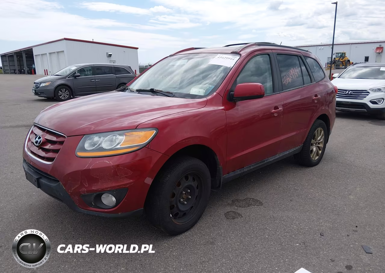 2011 Hyundai Santa Fe Se VIN:5XYZHDAG2BG011596 - 2