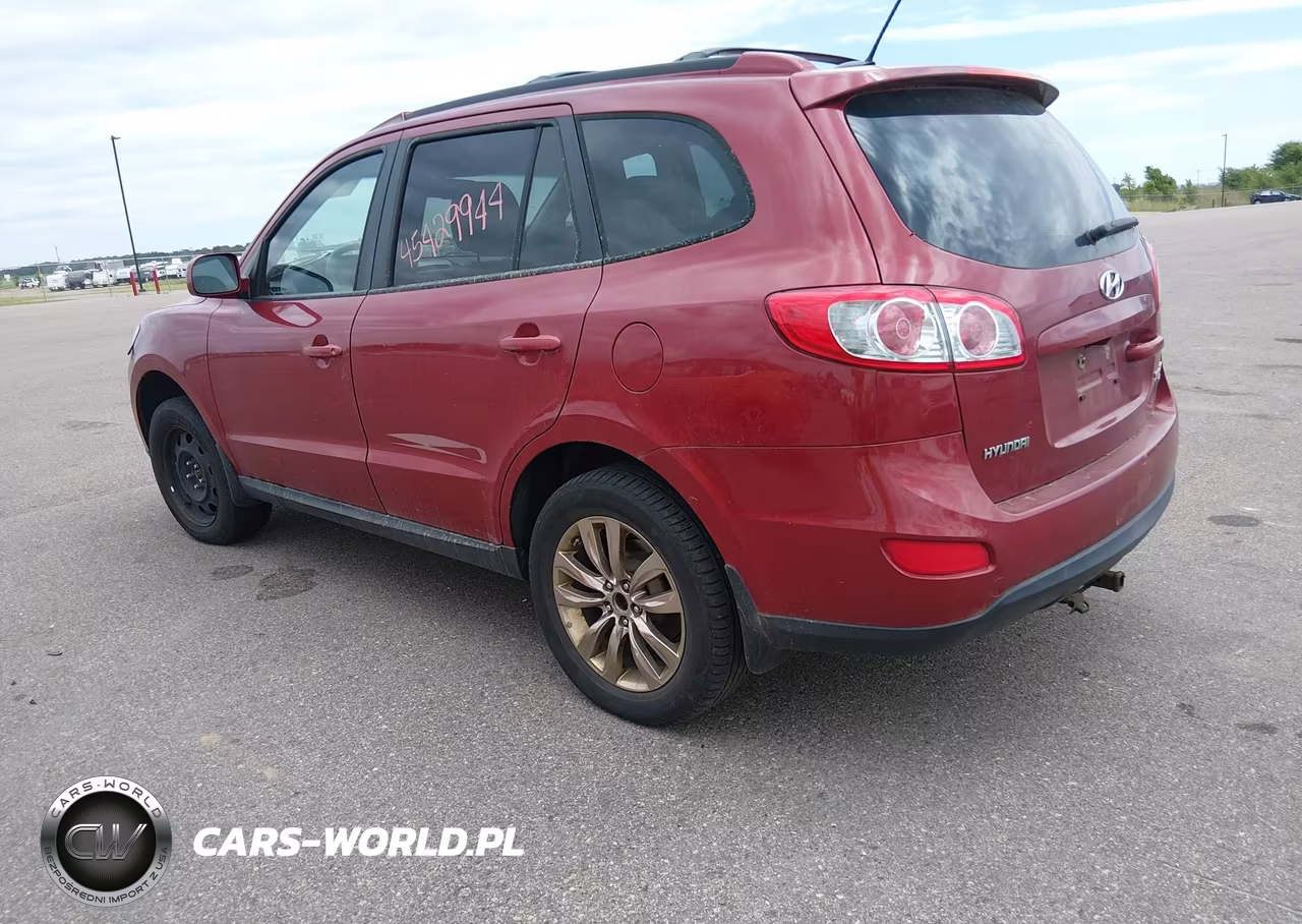 2011 Hyundai Santa Fe Se VIN:5XYZHDAG2BG011596 - 3