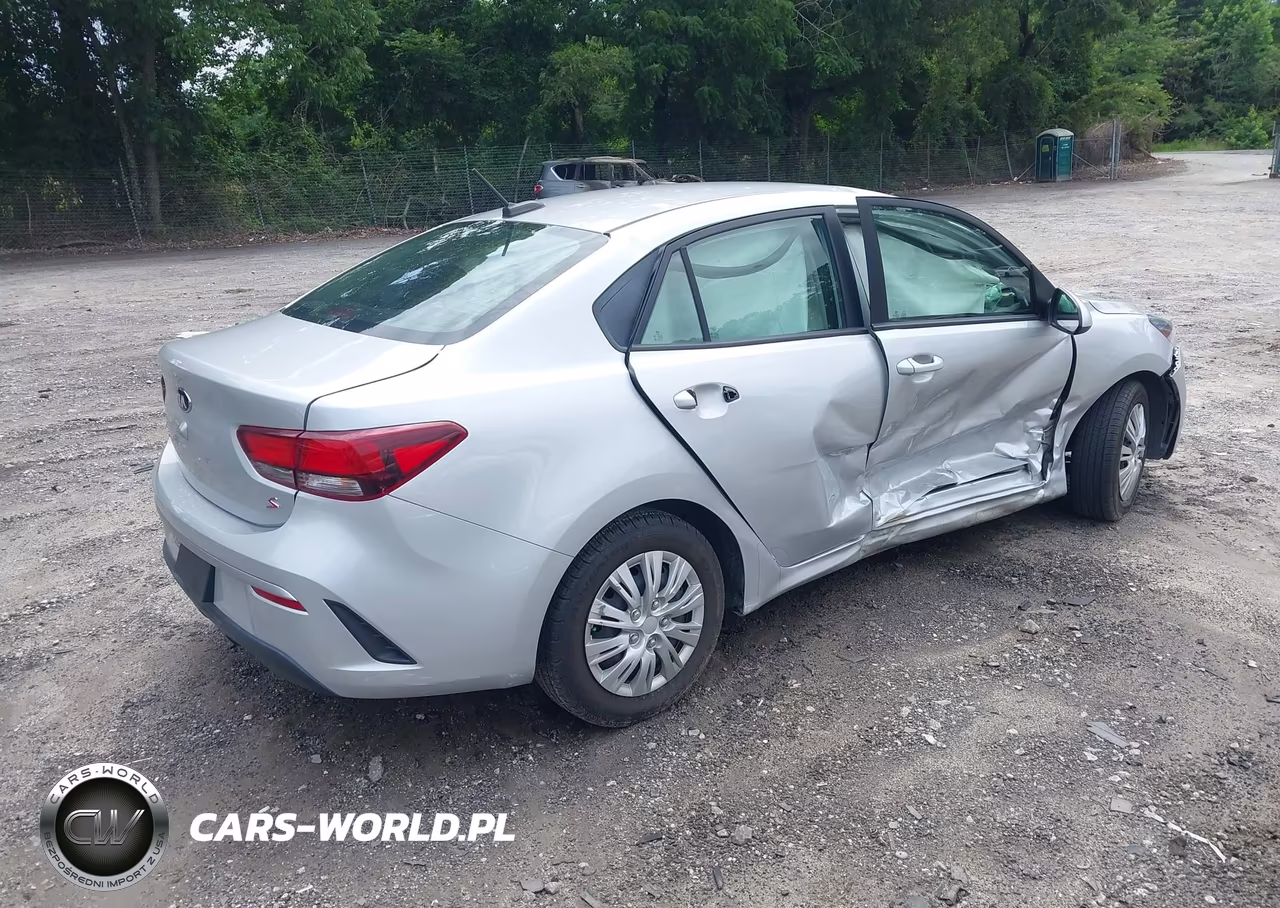 2021 Kia Rio S VIN:3KPA24AD9ME365569 - 4