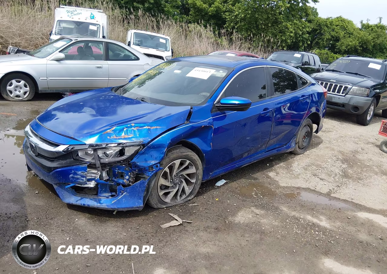 2018 Honda Civic Ex VIN:2HGFC2F78JH535366 - 2