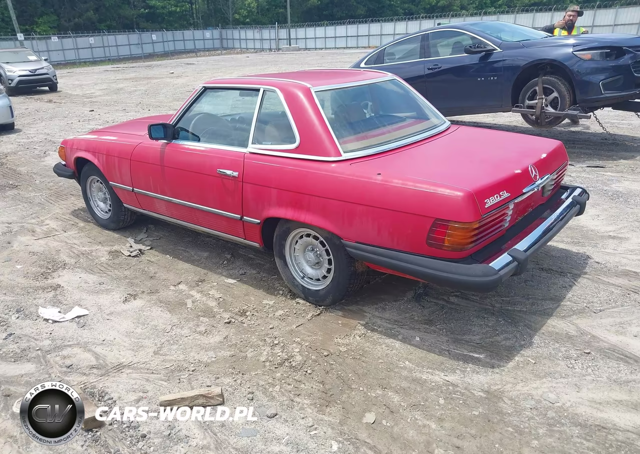 1984 Mercedes-Benz 380 Sl VIN:WDBBA45A2EA006719 - 3