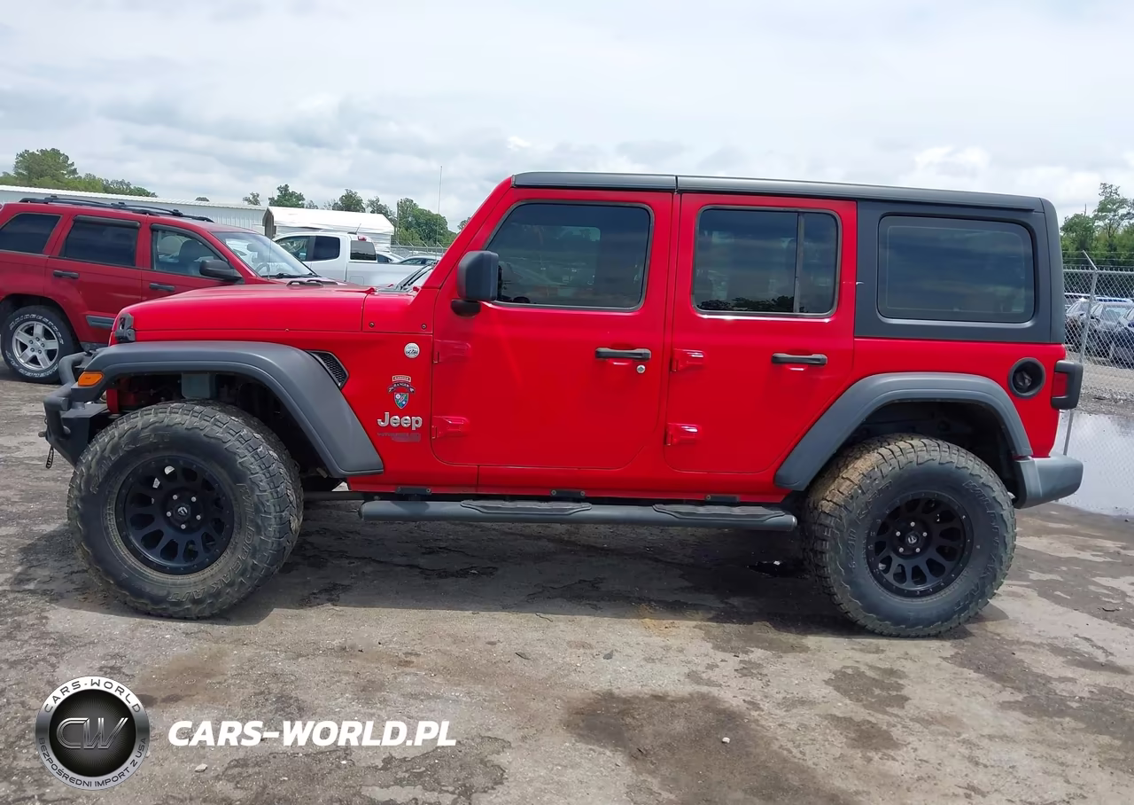 2018 Jeep Wrangler Unlimited Sport 4X4 VIN:1C4HJXDG9JW145746 - 14