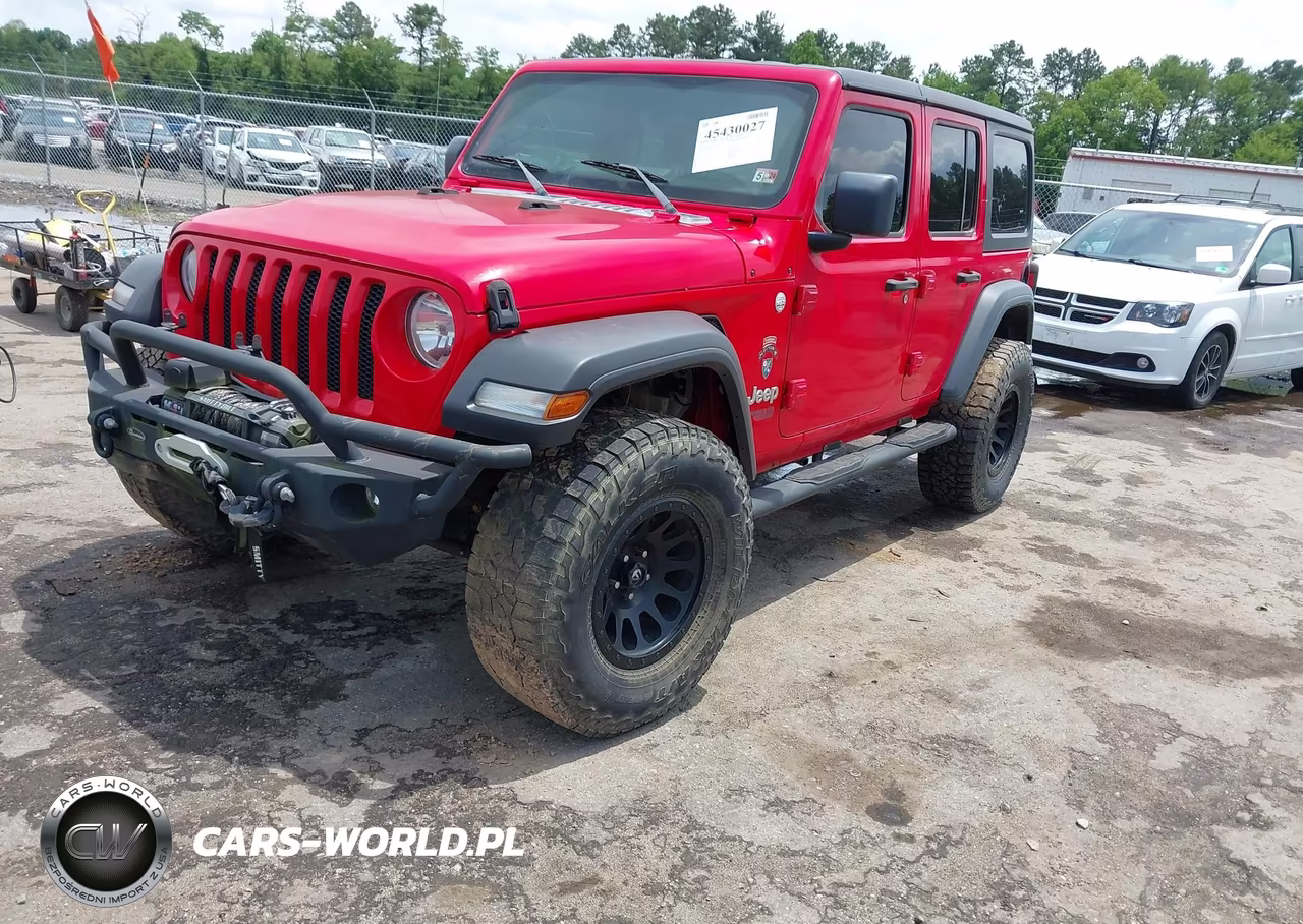 2018 Jeep Wrangler Unlimited Sport 4X4 VIN:1C4HJXDG9JW145746 - 2