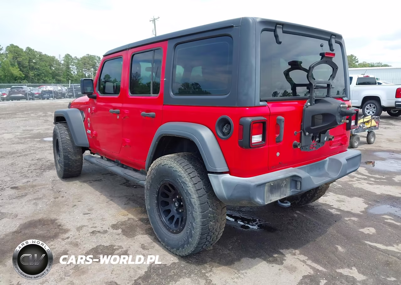 2018 Jeep Wrangler Unlimited Sport 4X4 VIN:1C4HJXDG9JW145746 - 3