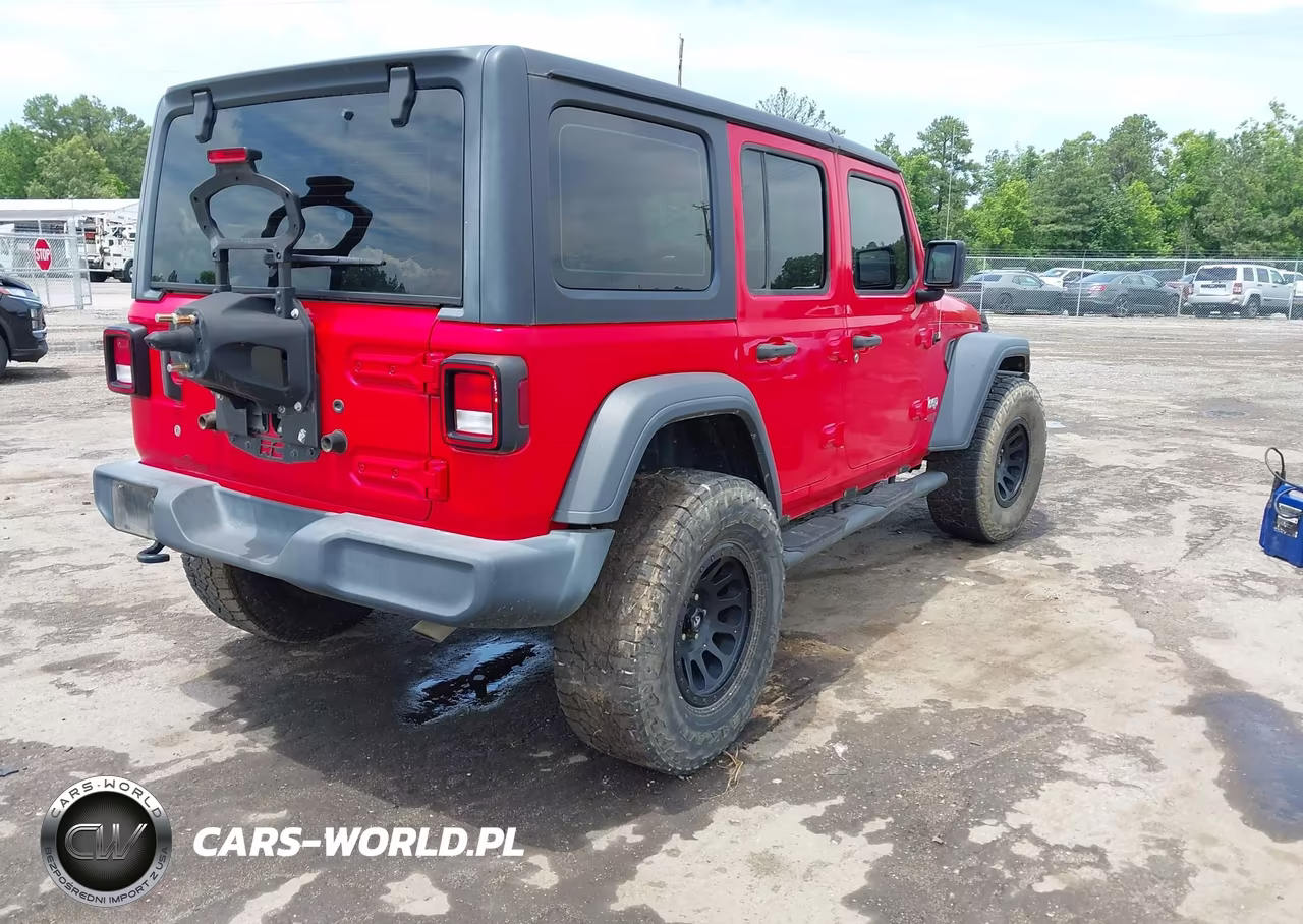 2018 Jeep Wrangler Unlimited Sport 4X4 VIN:1C4HJXDG9JW145746 - 4