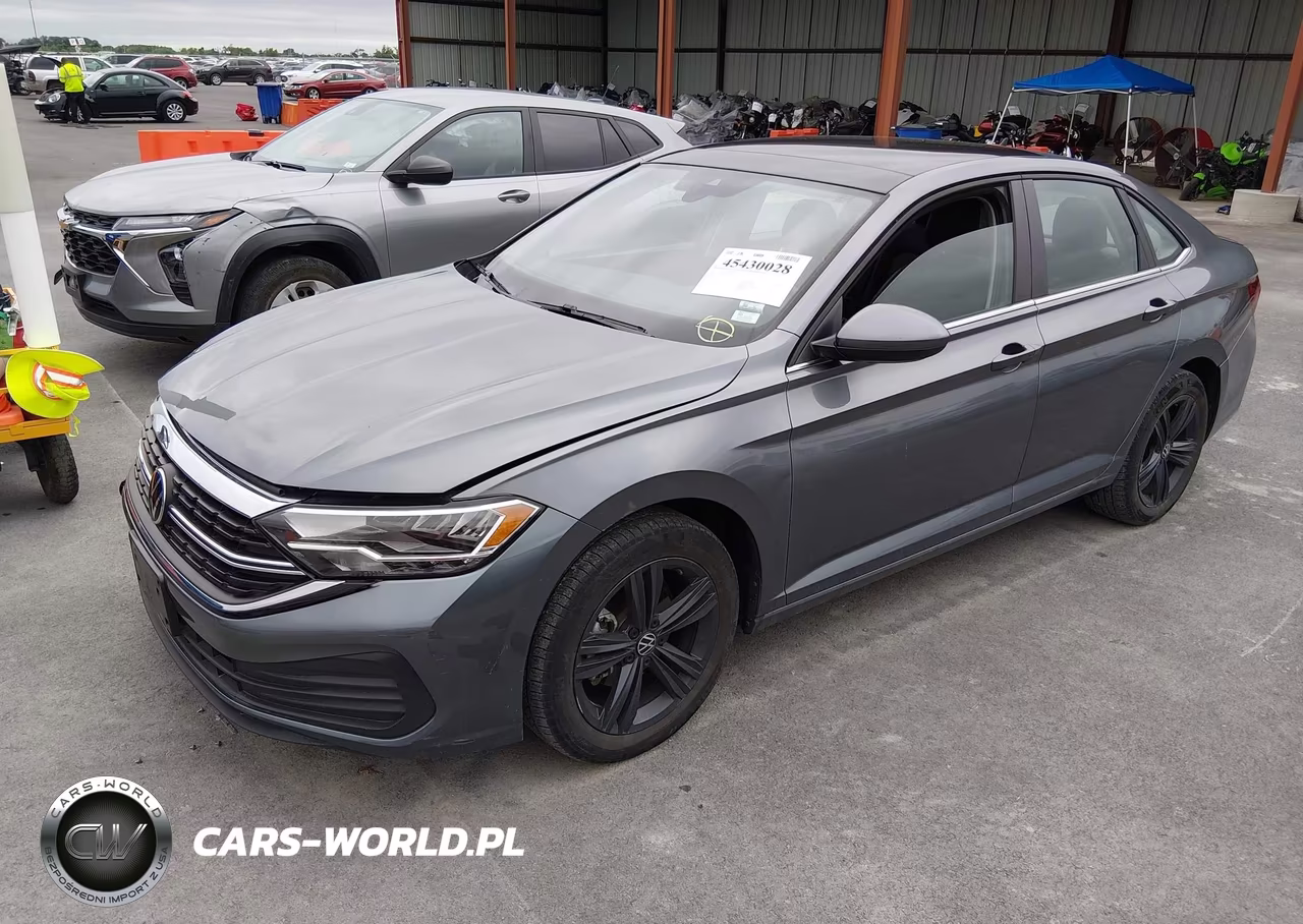 2022 Volkswagen Jetta 1.5T Se VIN:3VW7M7BU7NM001031 - 2