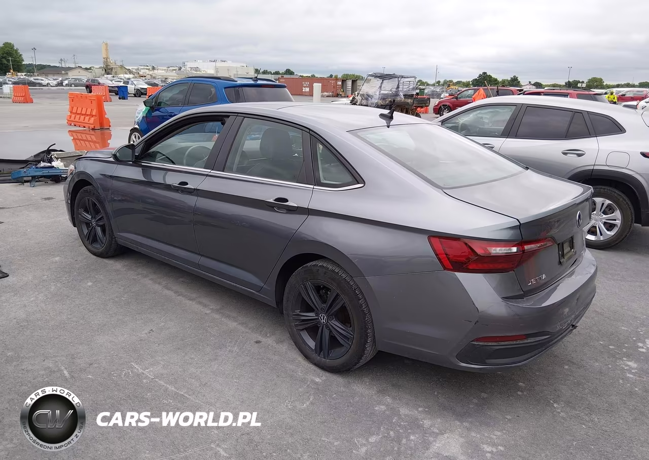 2022 Volkswagen Jetta 1.5T Se VIN:3VW7M7BU7NM001031 - 3