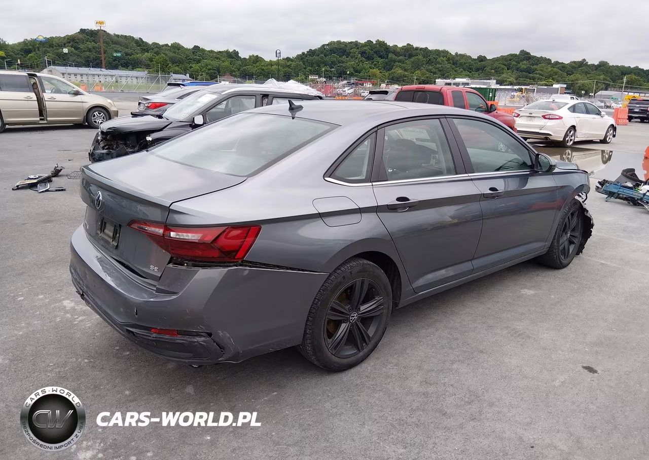 2022 Volkswagen Jetta 1.5T Se VIN:3VW7M7BU7NM001031 - 4