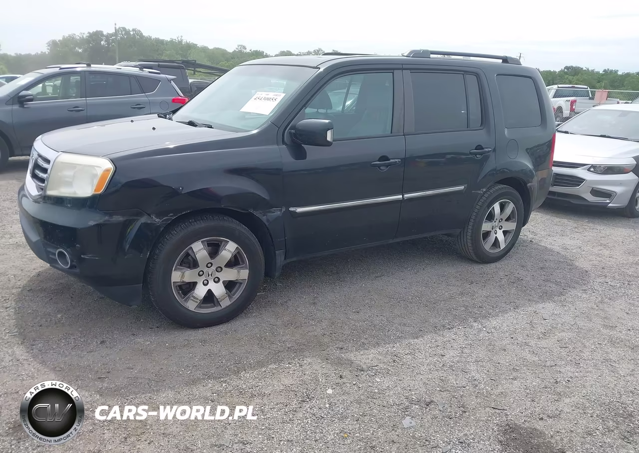 2014 Honda Pilot Touring VIN:5FNYF4H96EB050390 - 2