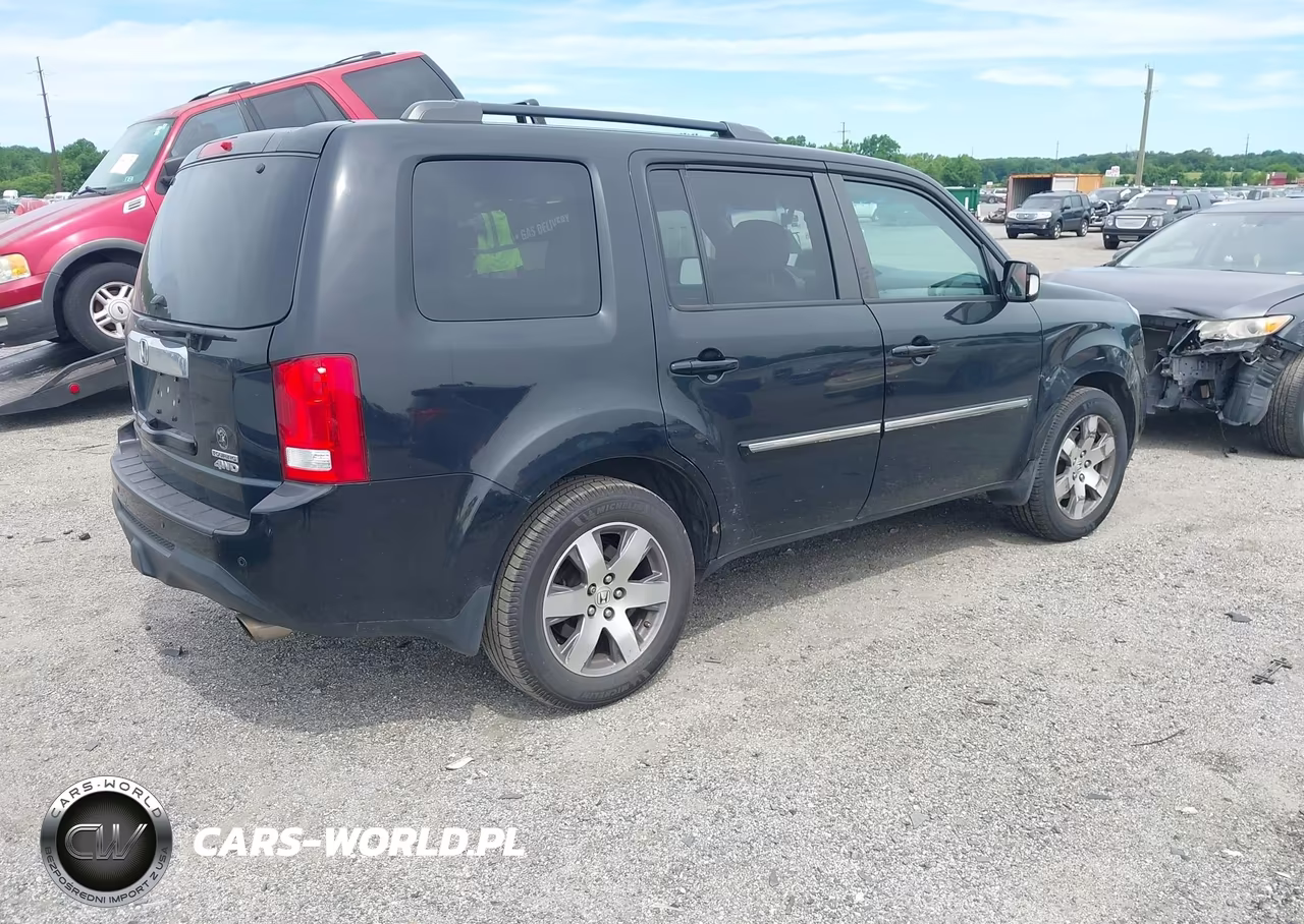 2014 Honda Pilot Touring VIN:5FNYF4H96EB050390 - 4
