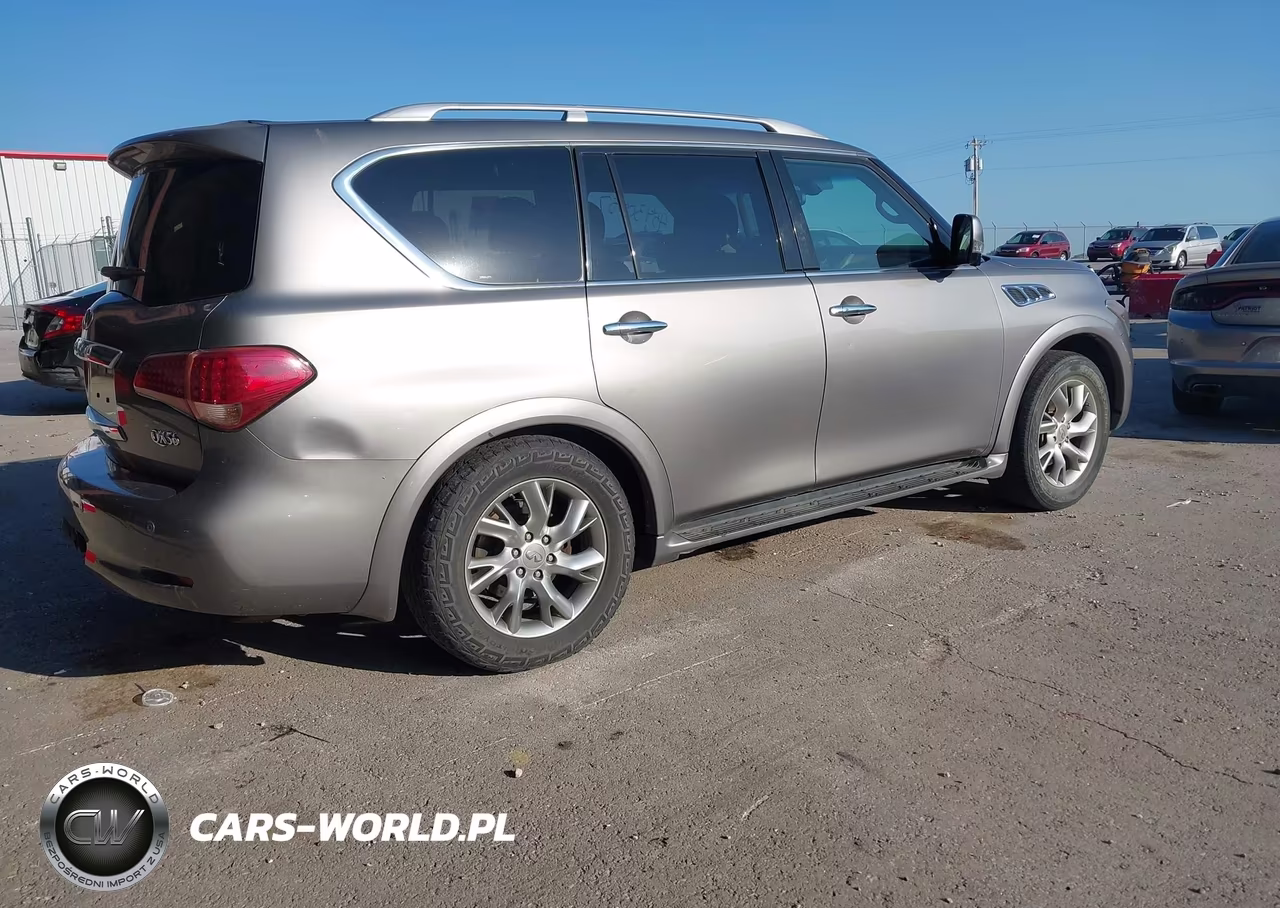 2013 Infiniti Qx56 VIN:JN8AZ2NE8D9061371 - 4