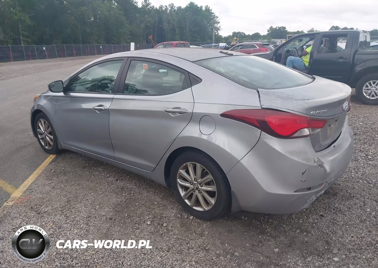 2016 Hyundai Elantra Se VIN:5NPDH4AE4GH659739 - 3