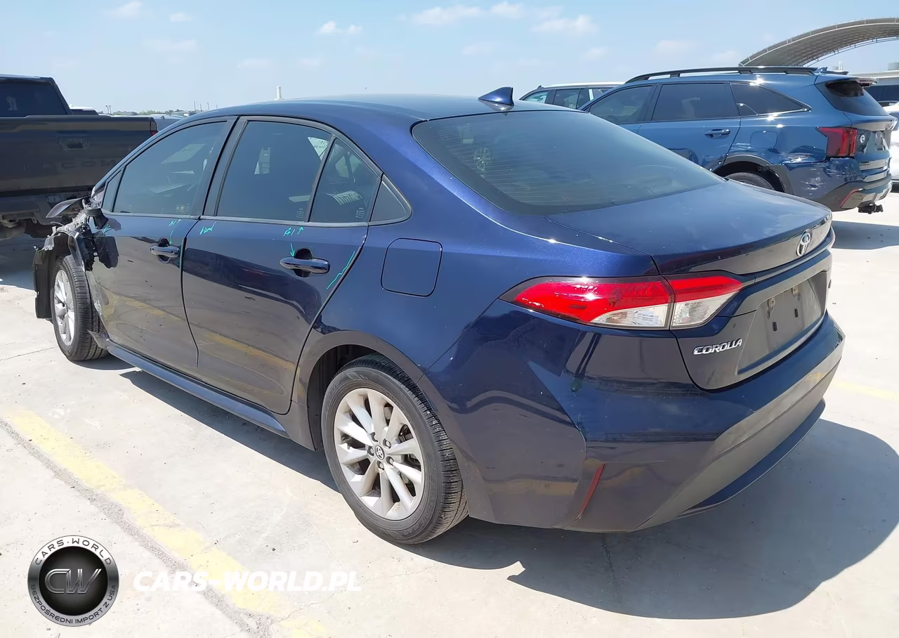 2020 Toyota Corolla Le VIN:JTDHPRAEXLJ047290 - 3