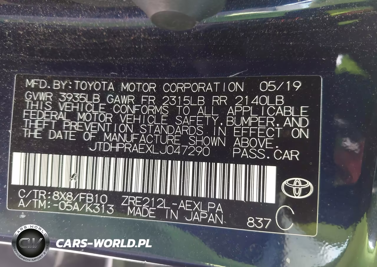 2020 Toyota Corolla Le VIN:JTDHPRAEXLJ047290 - 9