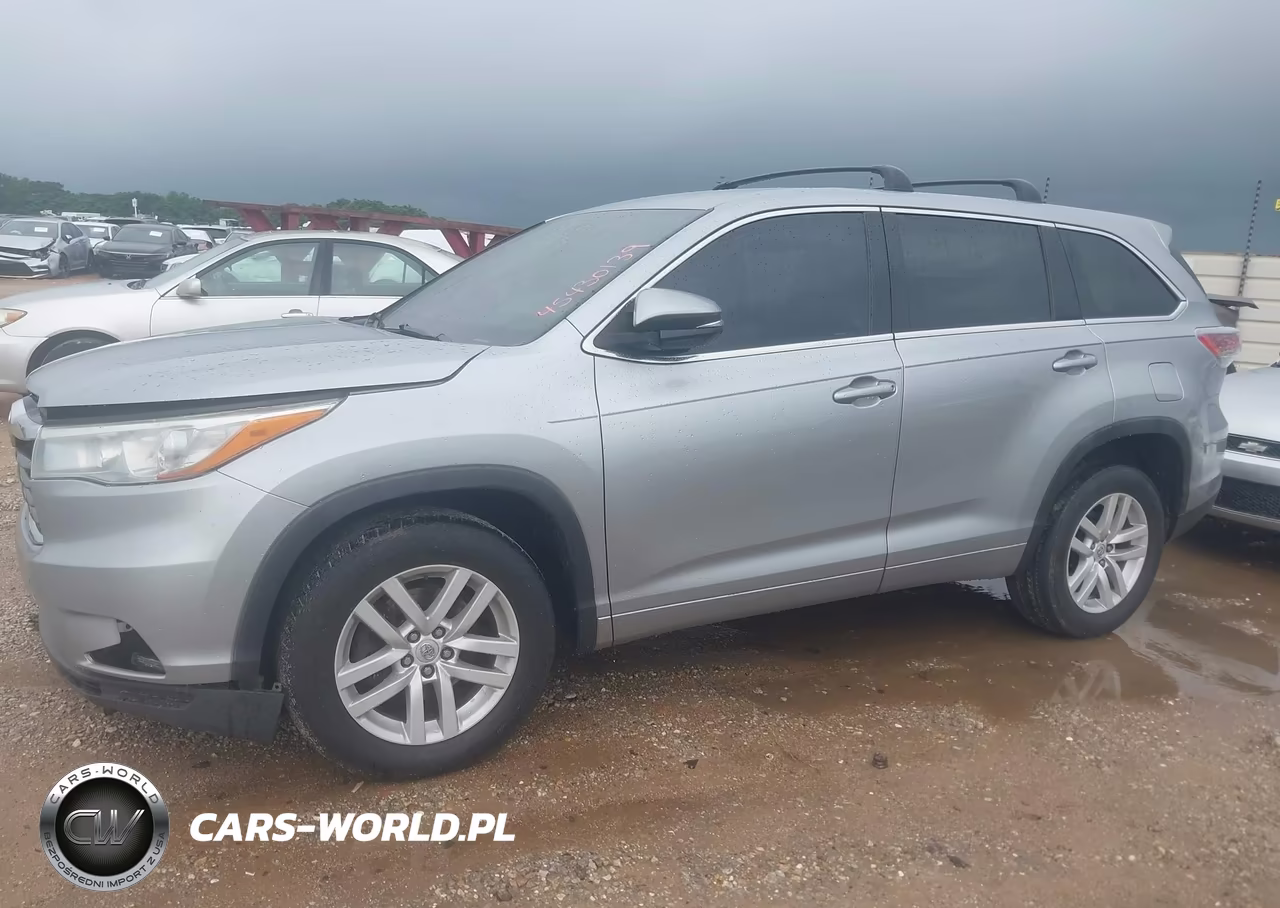 2015 Toyota Highlander Le V6 VIN:5TDZKRFH8FS116507 - 2