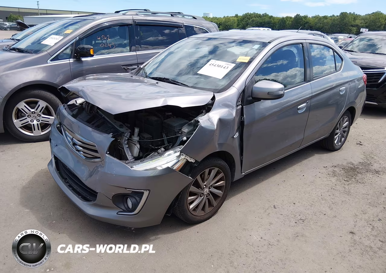 2017 Mitsubishi Mirage G4 Se VIN:ML32F4FJ6HH000468 - 2