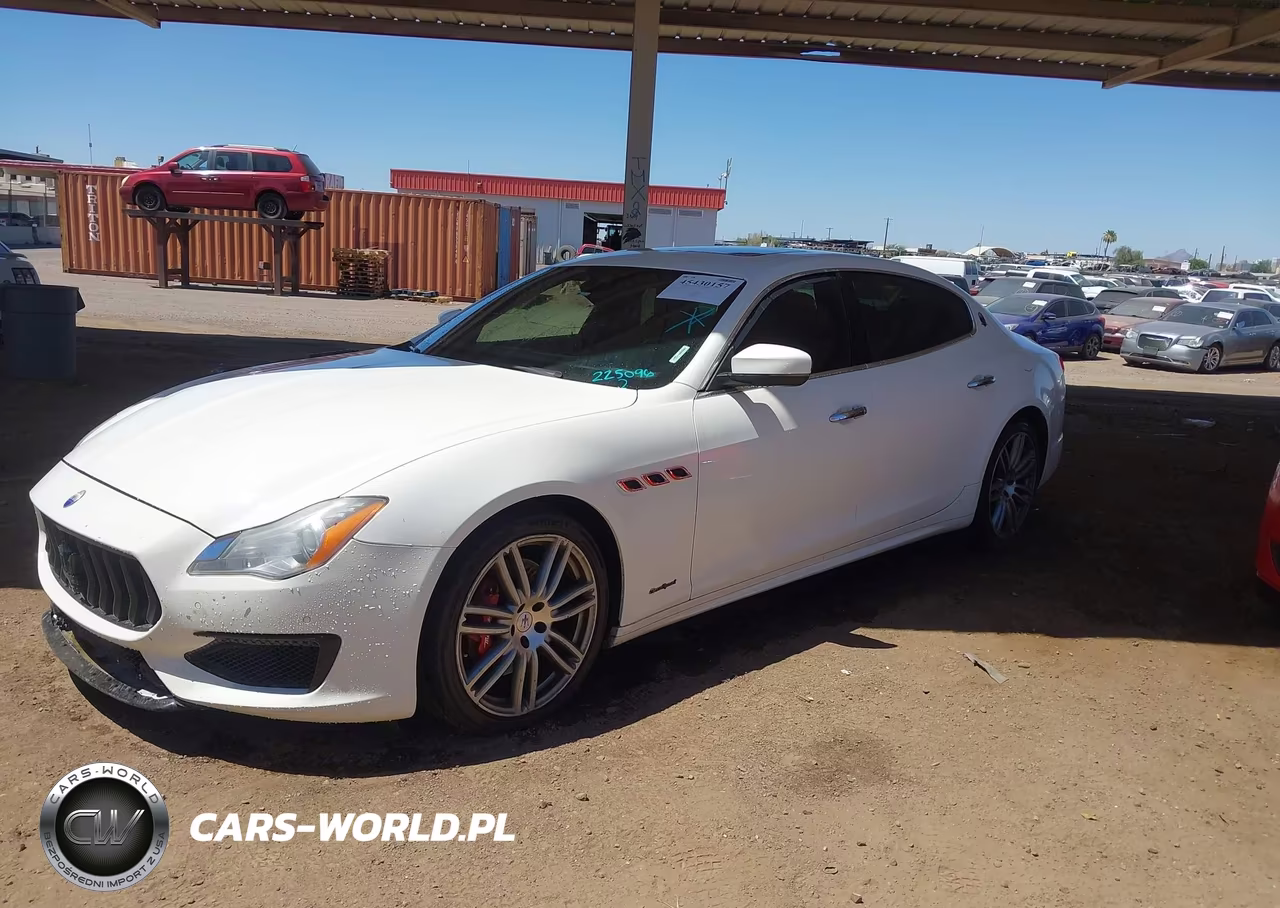 2017 Maserati Quattroporte S Q4 Gransport VIN:ZAM56RRS2H1225096 - 2