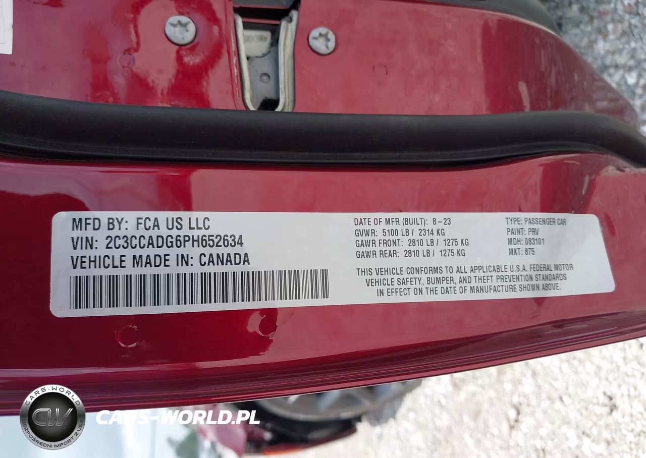 2023 Chrysler 300 Touring L VIN:2C3CCADG6PH652634 - 9