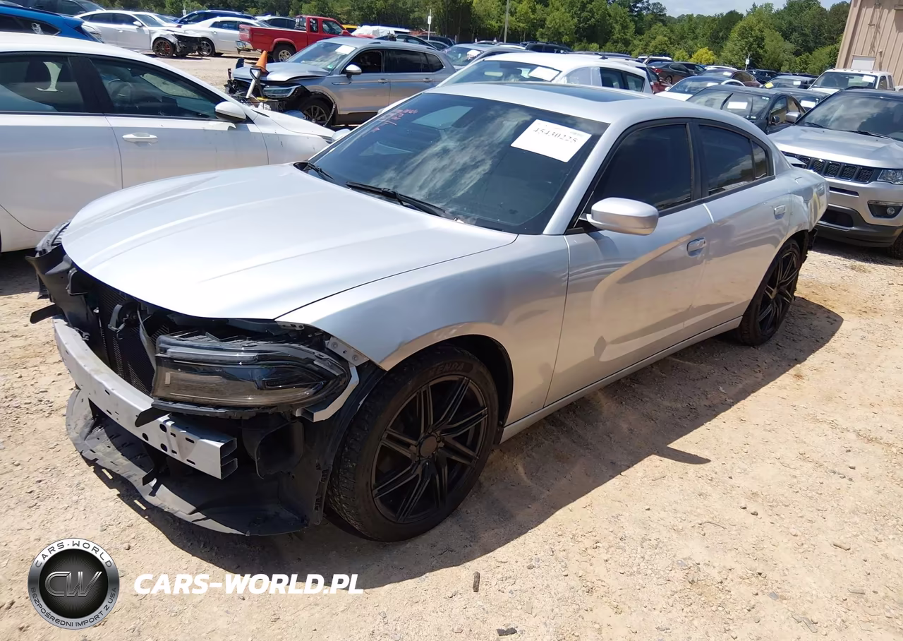 2019 Dodge Charger Sxt Rwd VIN:2C3CDXBGXKH720624 - 2